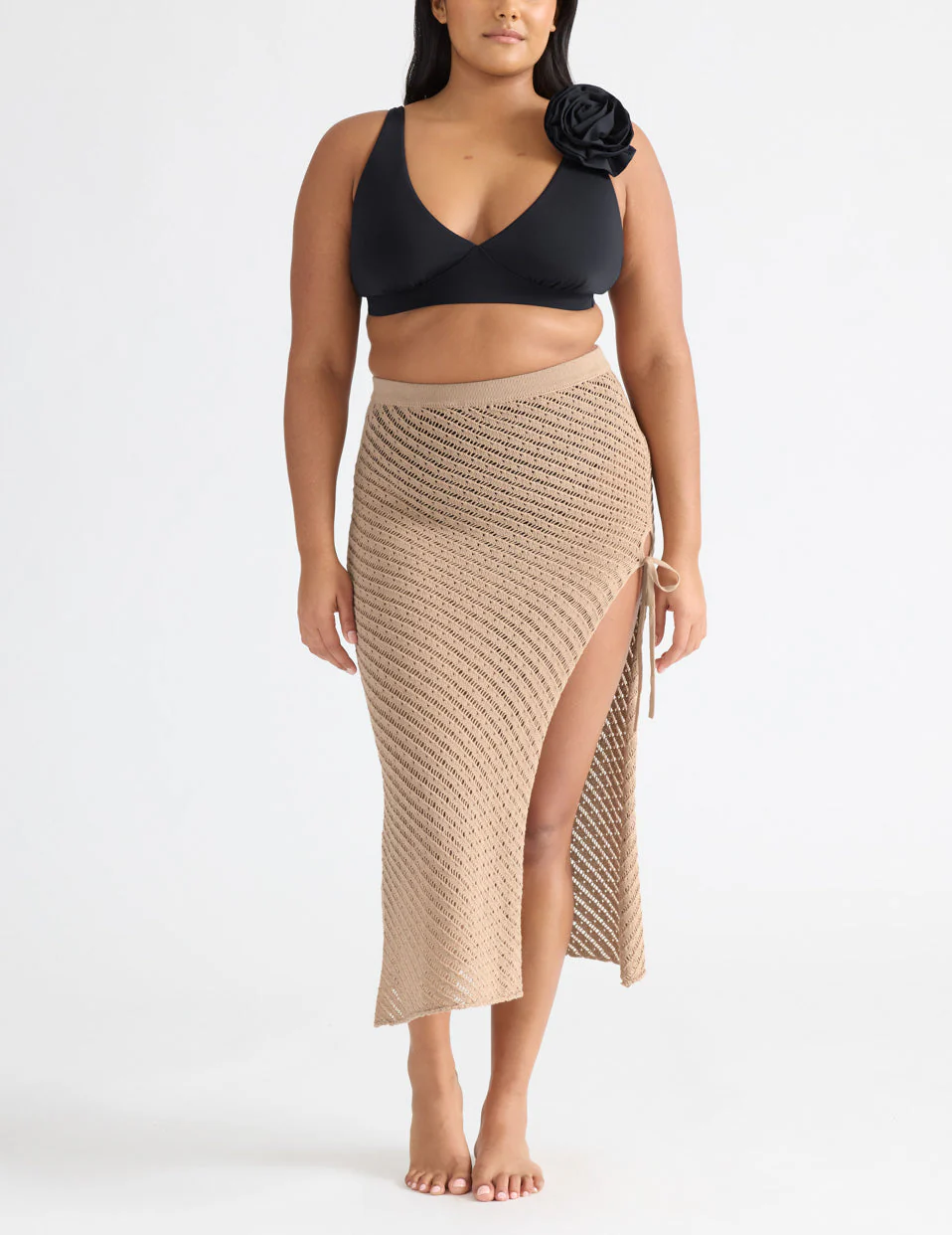 Crochet-Knit Beach Skirt - Image 12