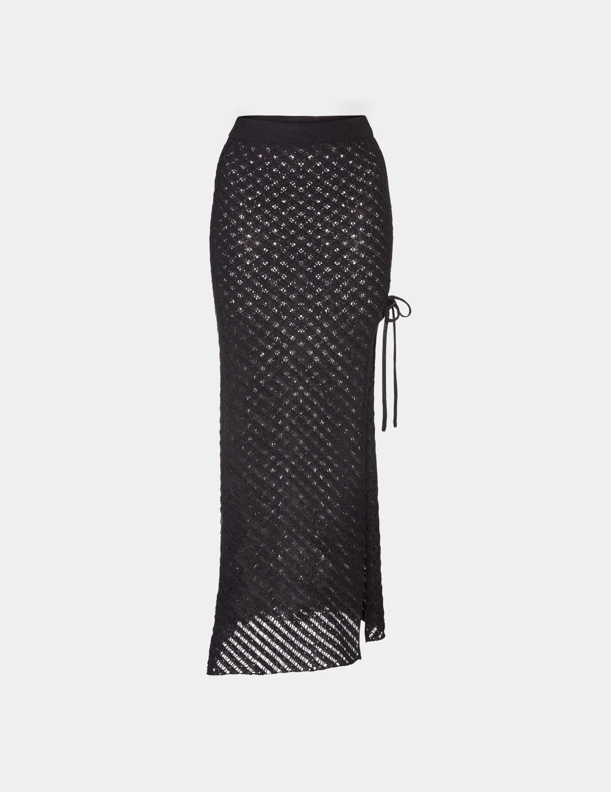 Crochet-Knit Beach Skirt - Image 3