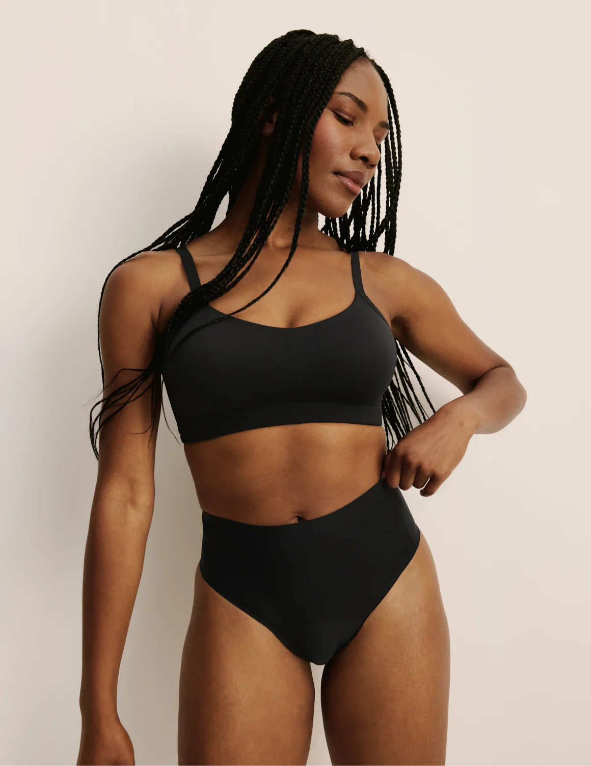 Essential No-Show High Rise Thong - Image 4