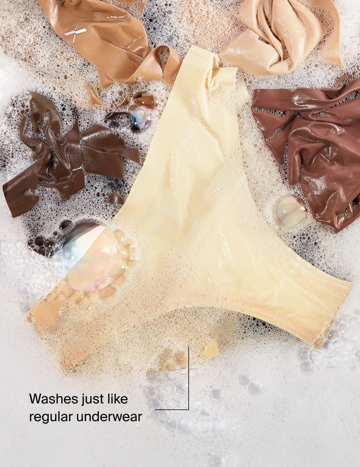 Light Leakproof No-Show High Rise Thong - Image 9