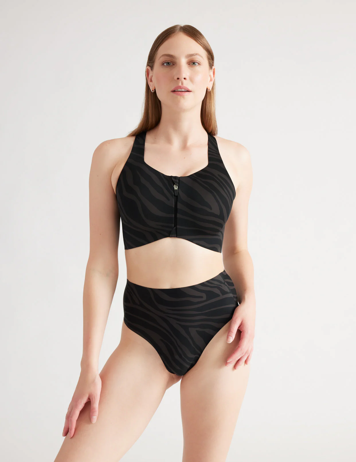 Light Leakproof No-Show High Rise Thong - Last Call - Image 33