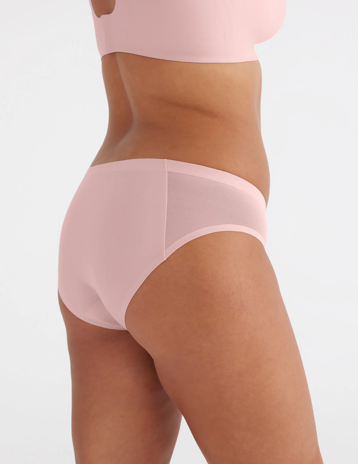 Light Leakproof No-Show Mesh Bikini - Last Call - Image 5