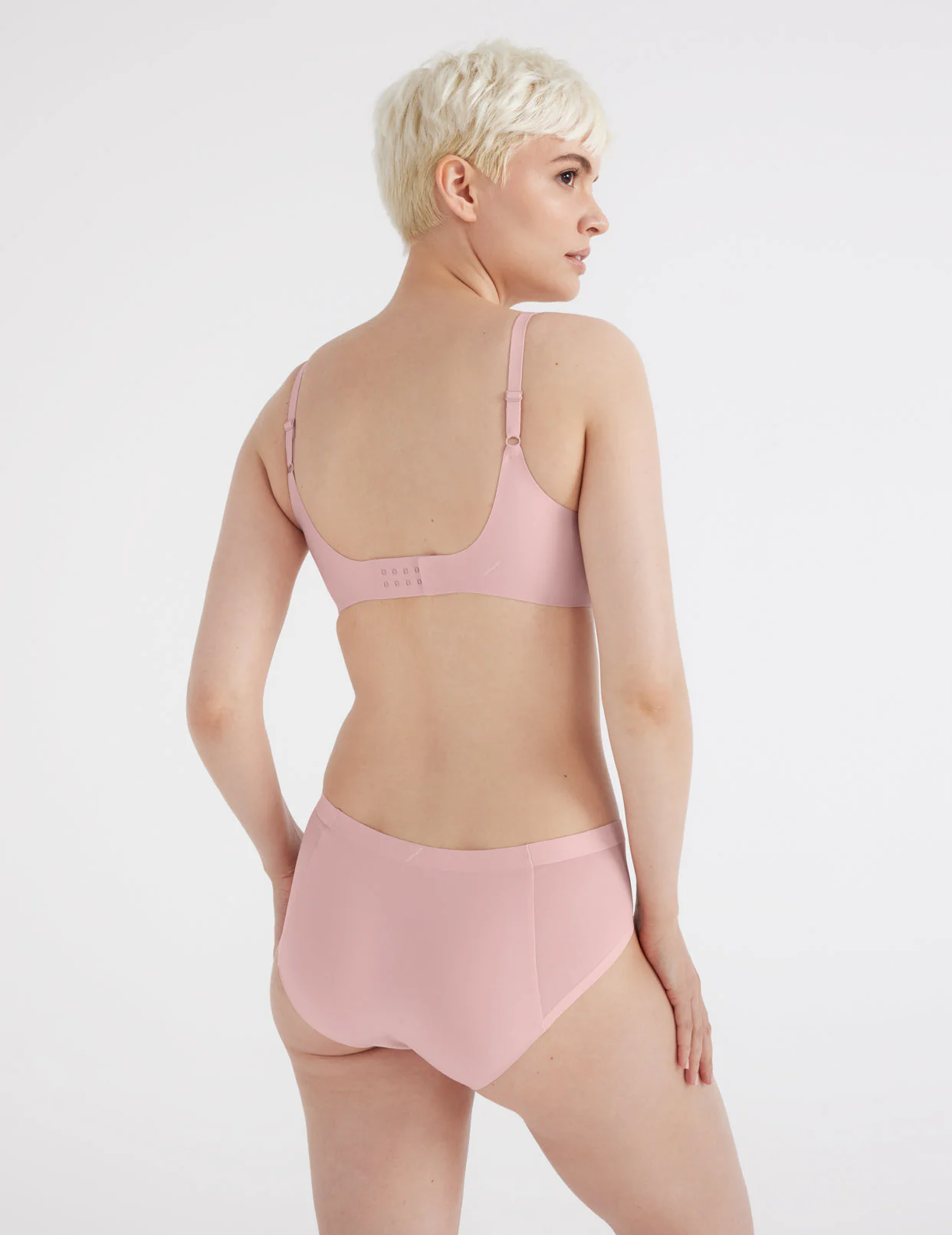 Light Leakproof No-Show Mesh Boyshort - Last Call - Image 9