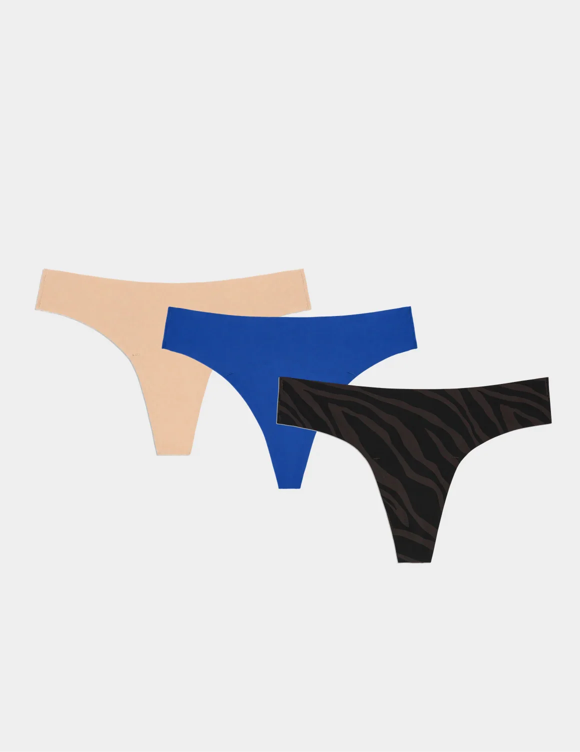 Light Leakproof No-Show Thong 3-Pack - Image 13