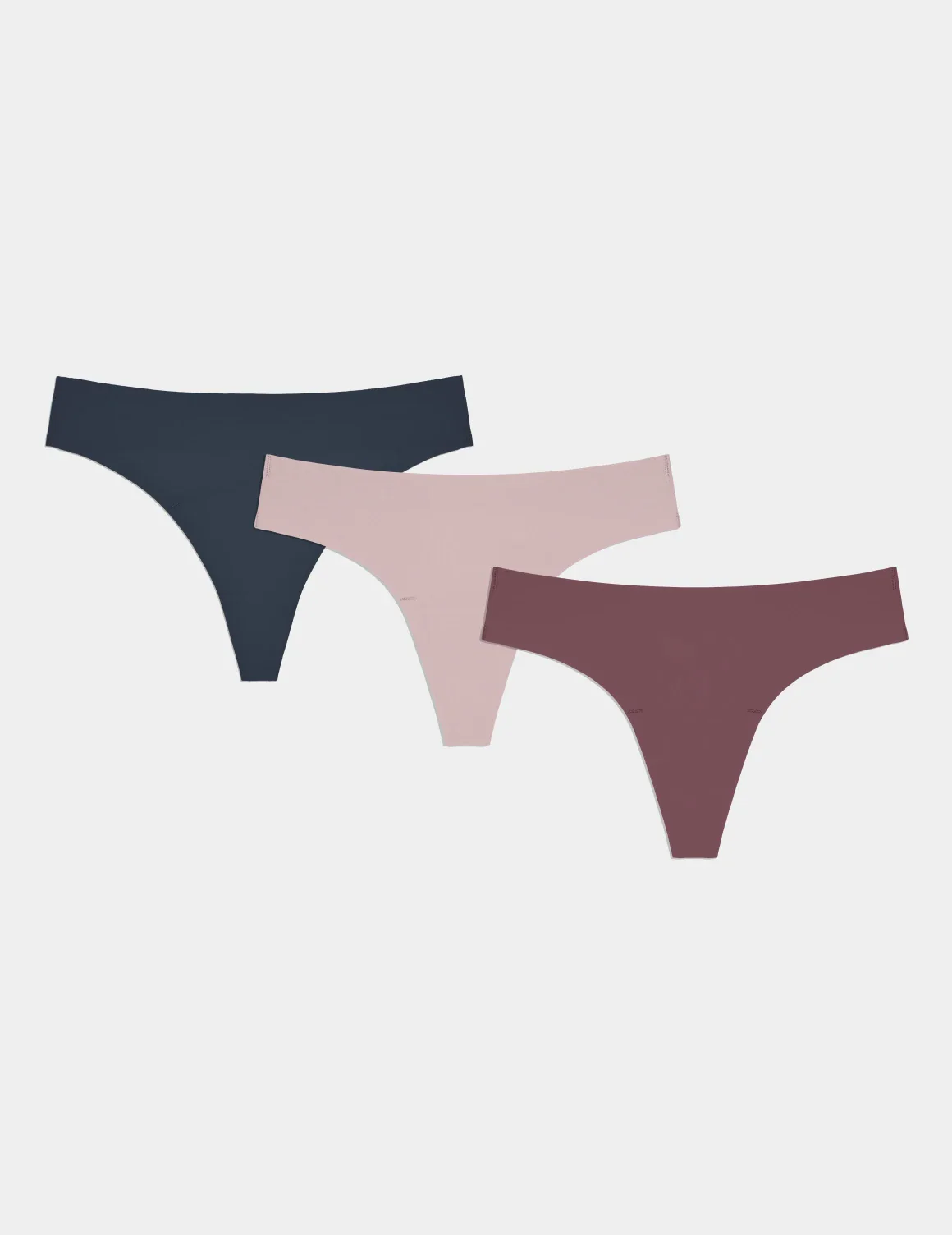 Light Leakproof No-Show Thong 3-Pack - Image 7