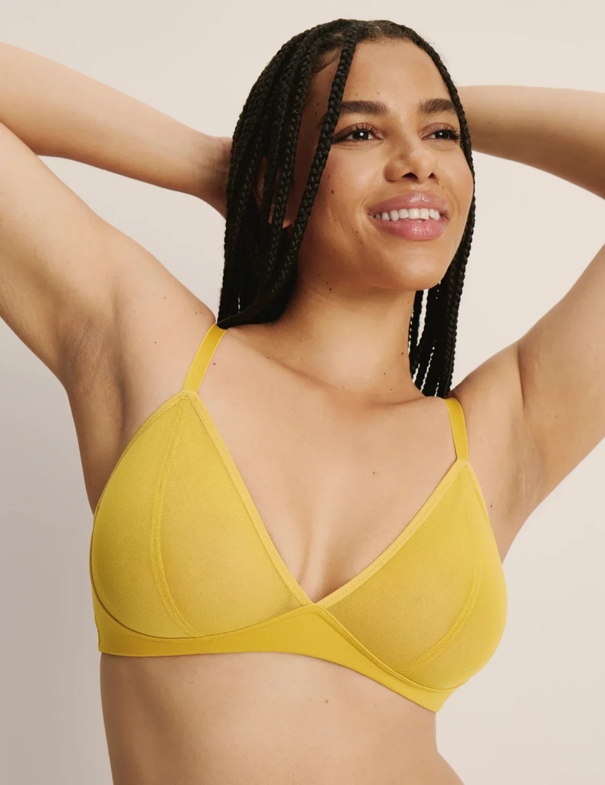 Mesh Deep V Bra - Image 6