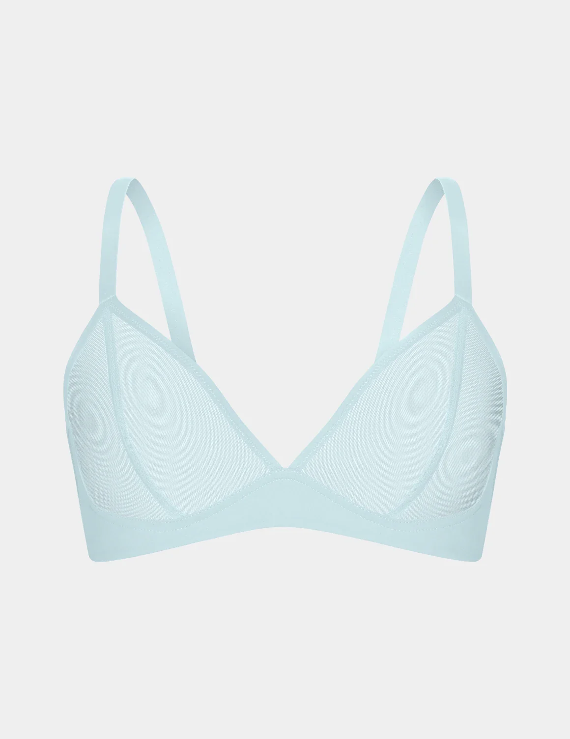 Mesh Deep V Bra - Image 61