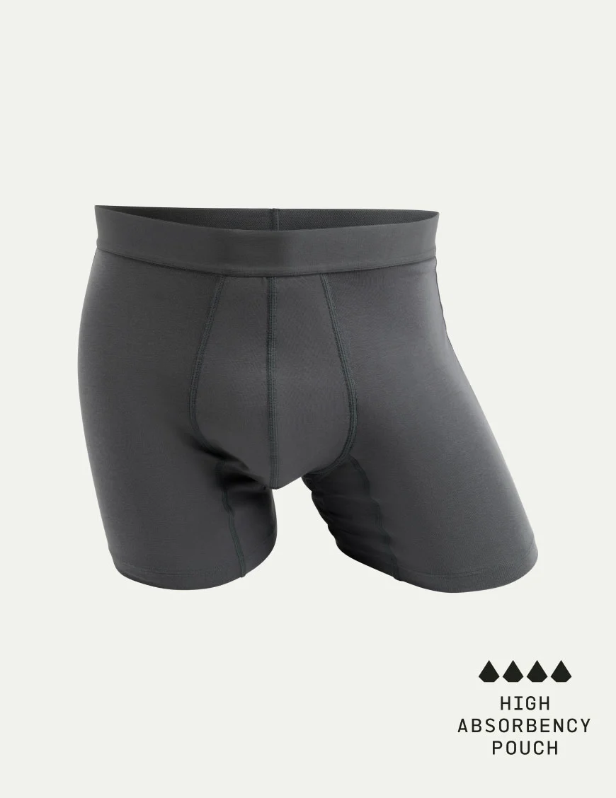 Men's EverDry Cotton Boxer Brief 5" - Image 3