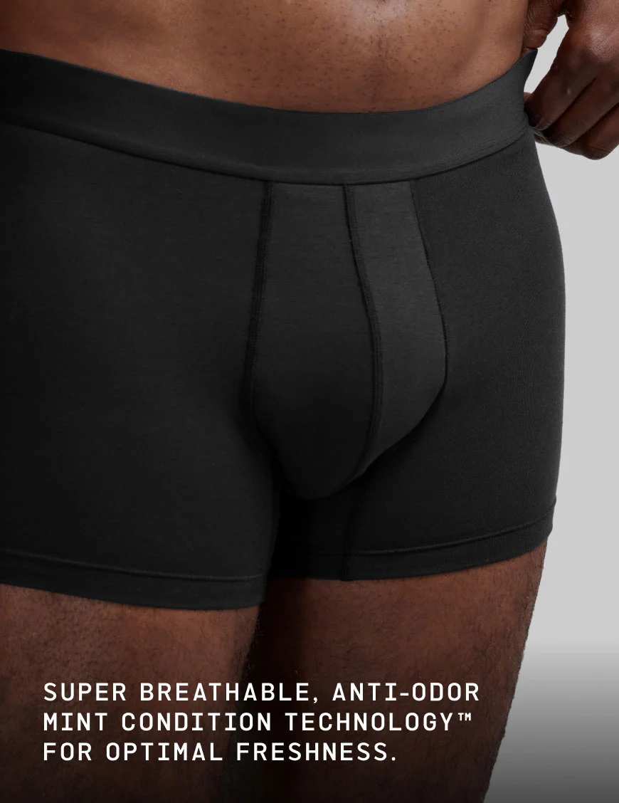 Men's EverDry Cotton Trunk 3" - Image 7