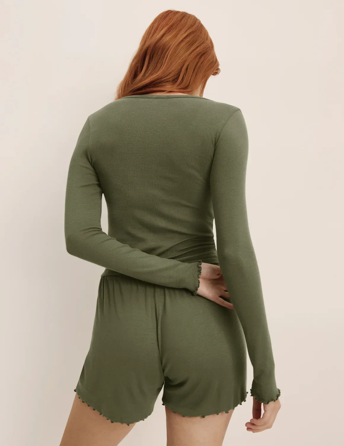 Modal Rib Henley Sleep Set - Image 5