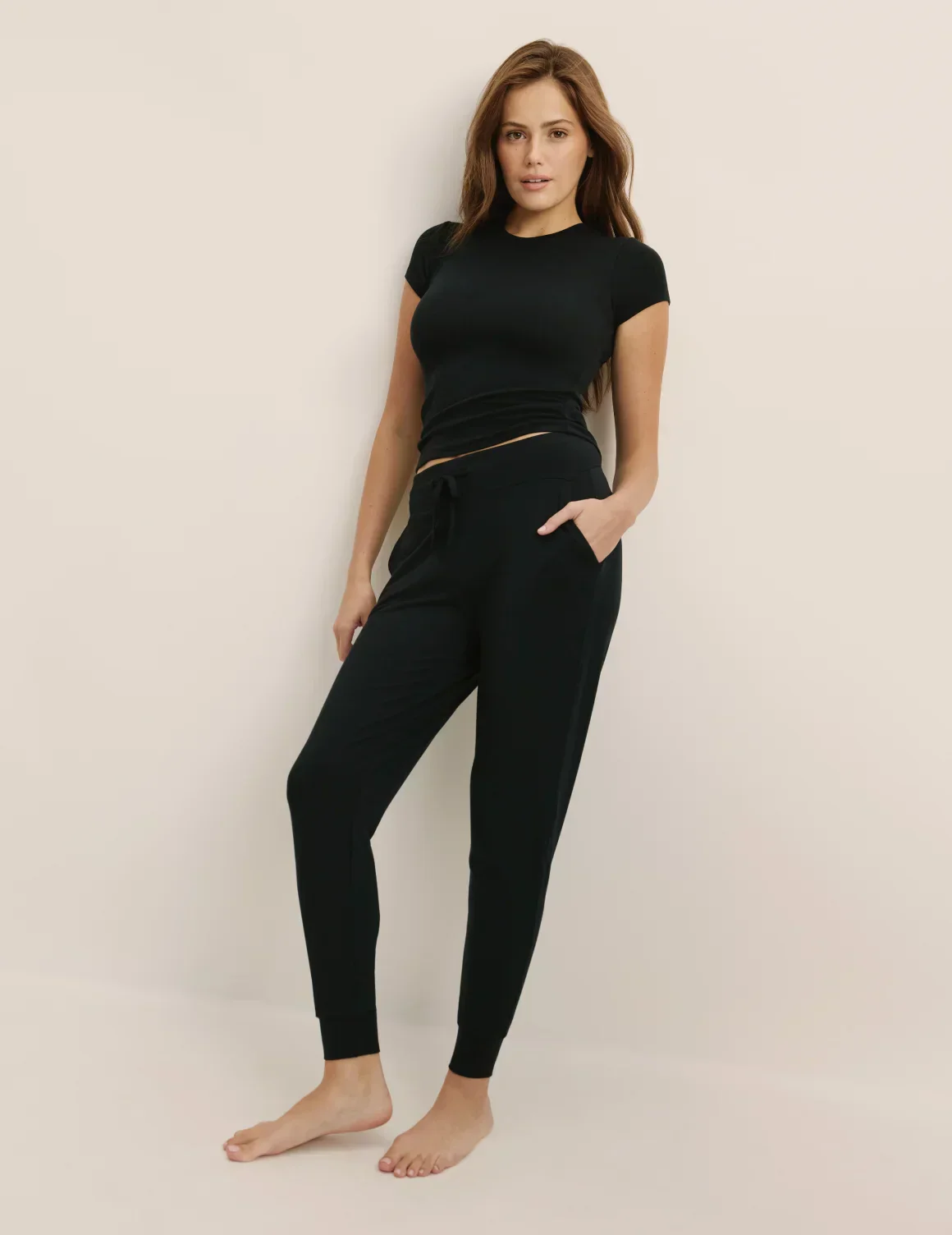 Modal Rib T-Shirt - Image 34