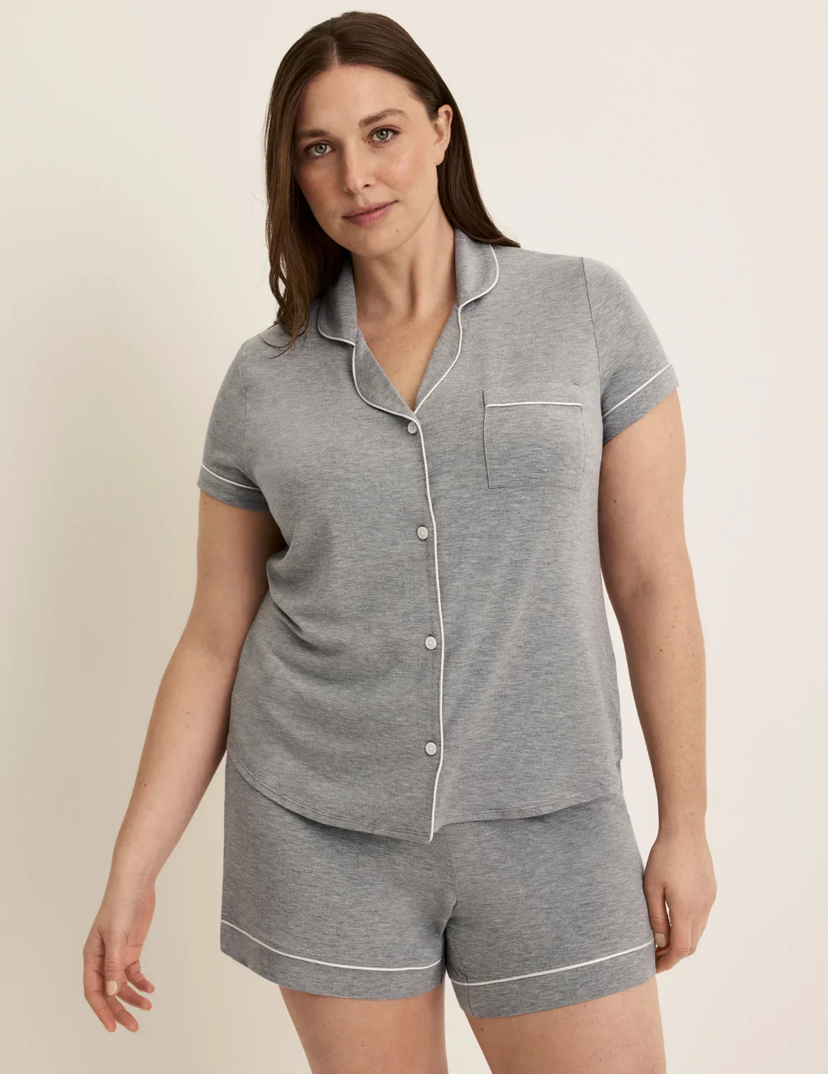 Modal Short Sleeve Sleep Set - Image 18