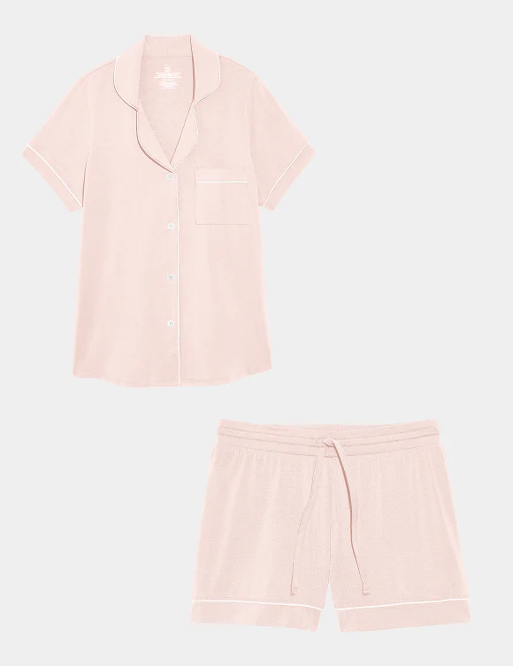 Modal Short Sleeve Sleep Set - Image 6