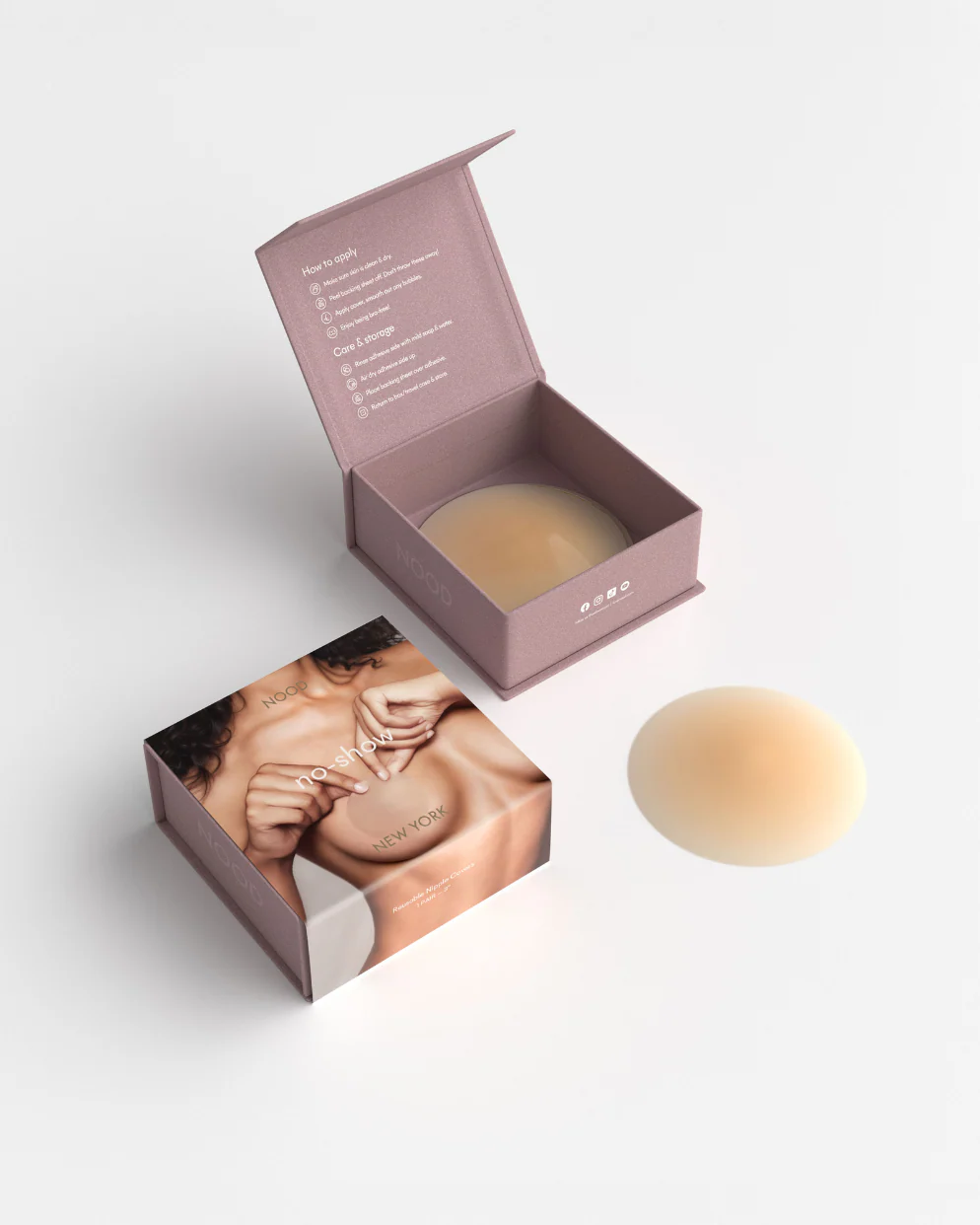 No-Show Adhesive Reusable Nipple Covers - Image 13