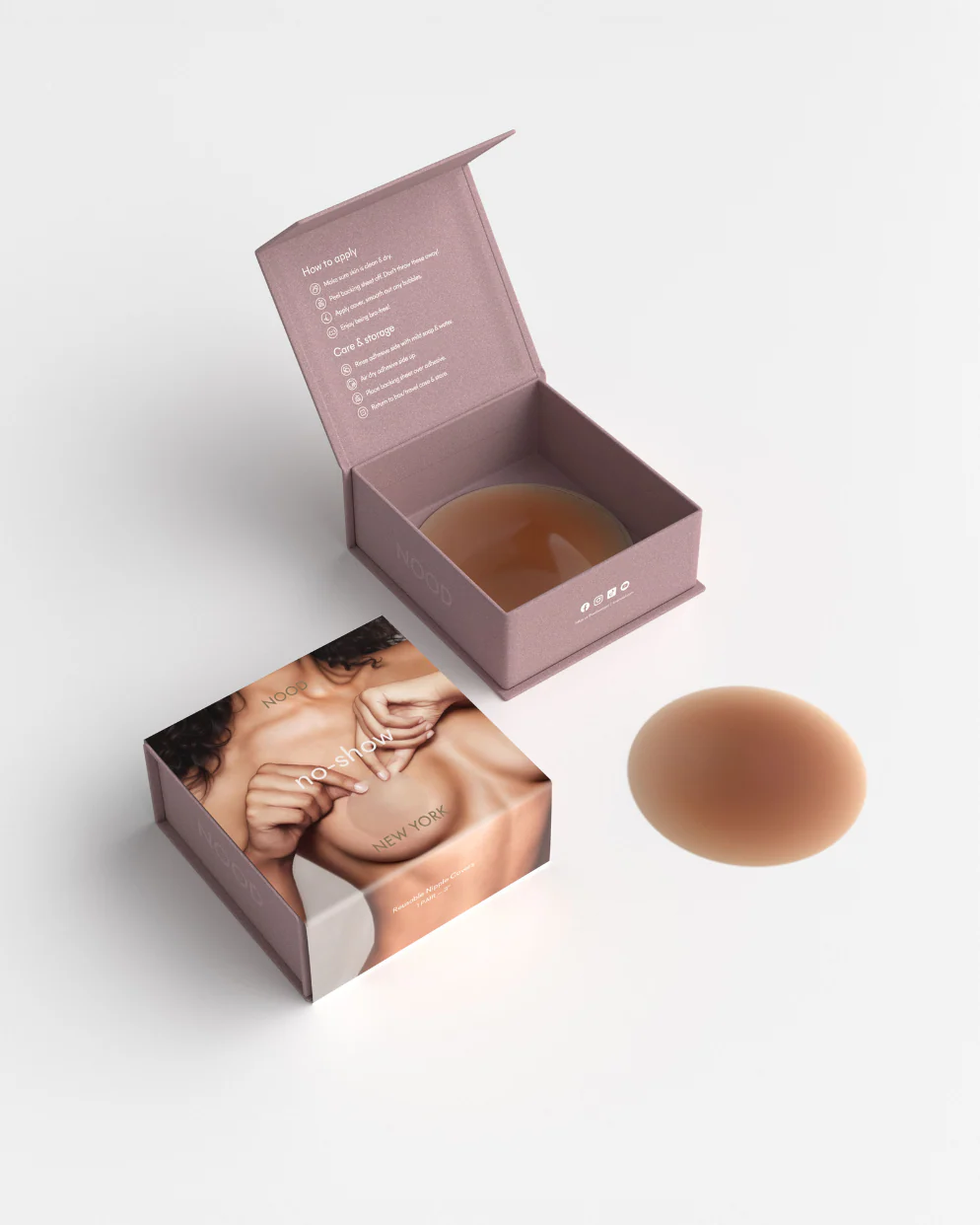 No-Show Adhesive Reusable Nipple Covers - Image 15