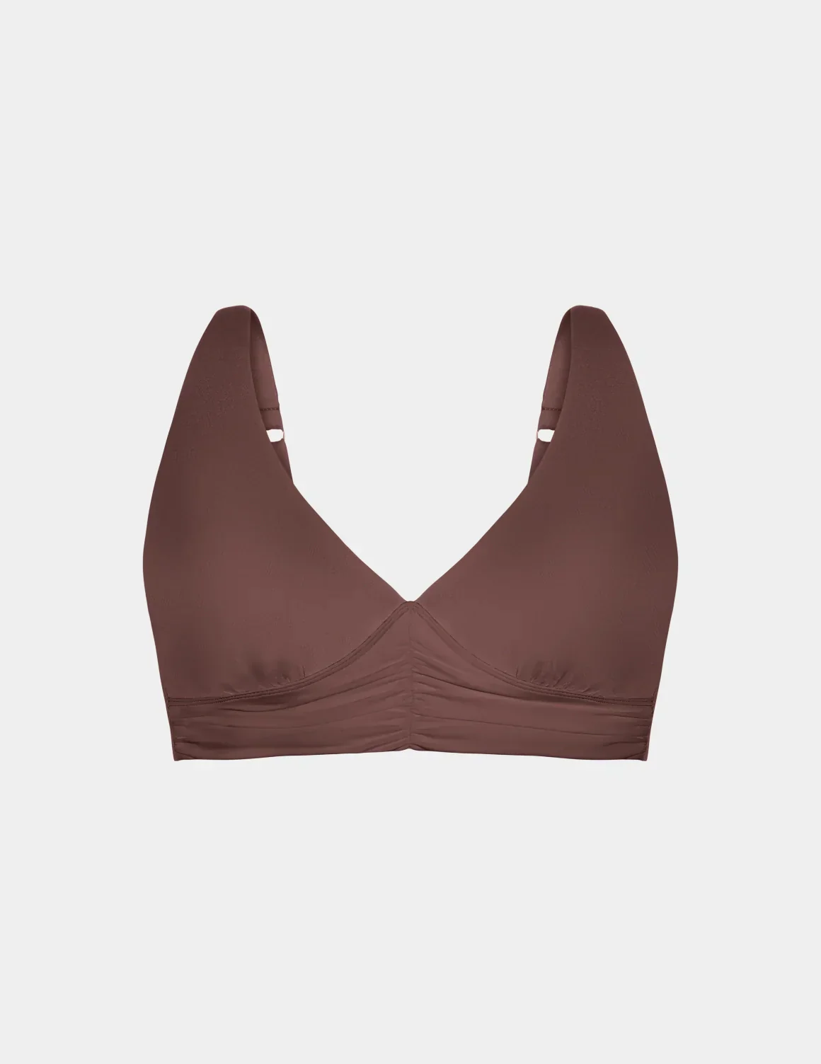 Ruched Deep V Bikini Top - Image 14