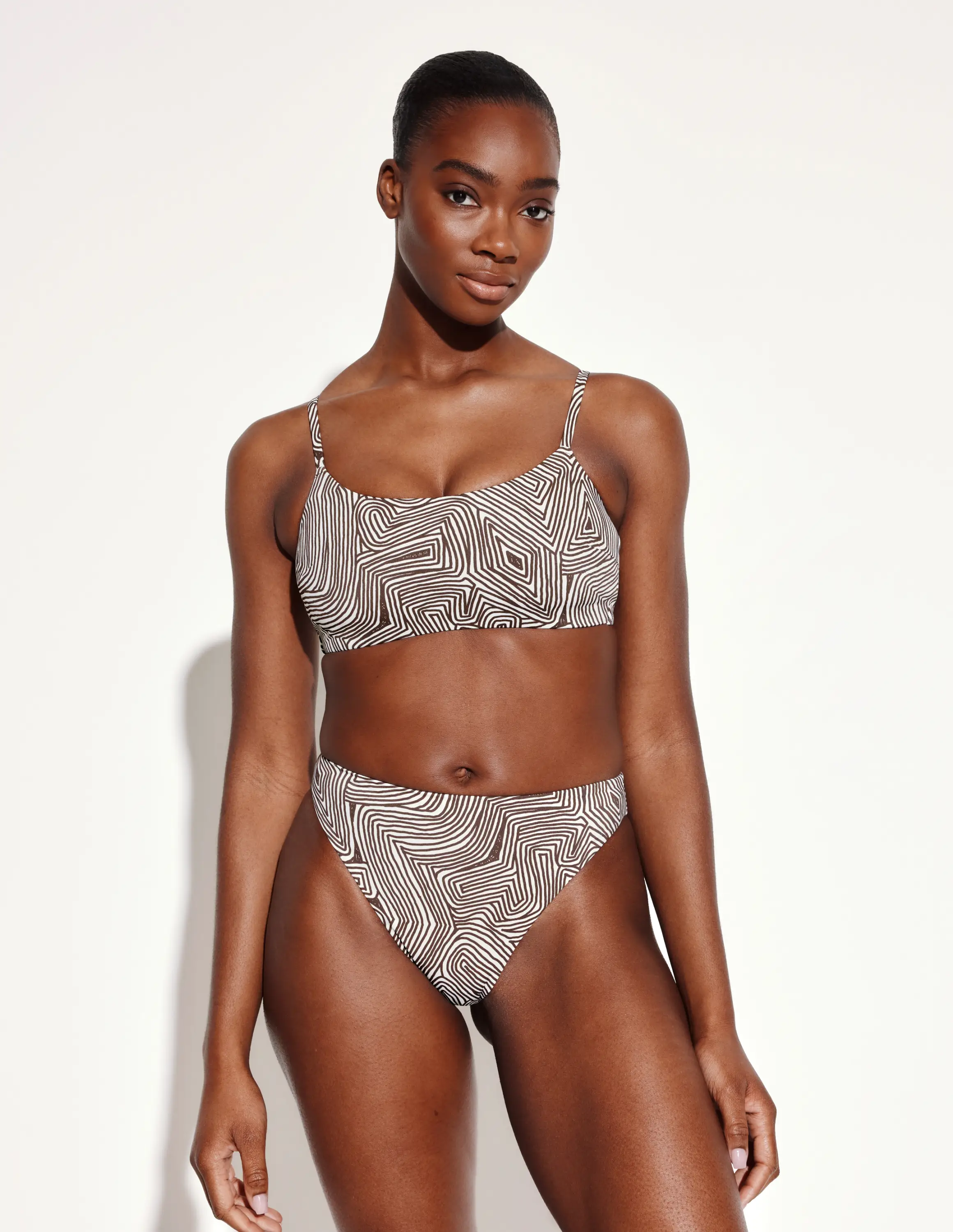 Sculpt High Cut Bikini Swim Bottom - Image 38