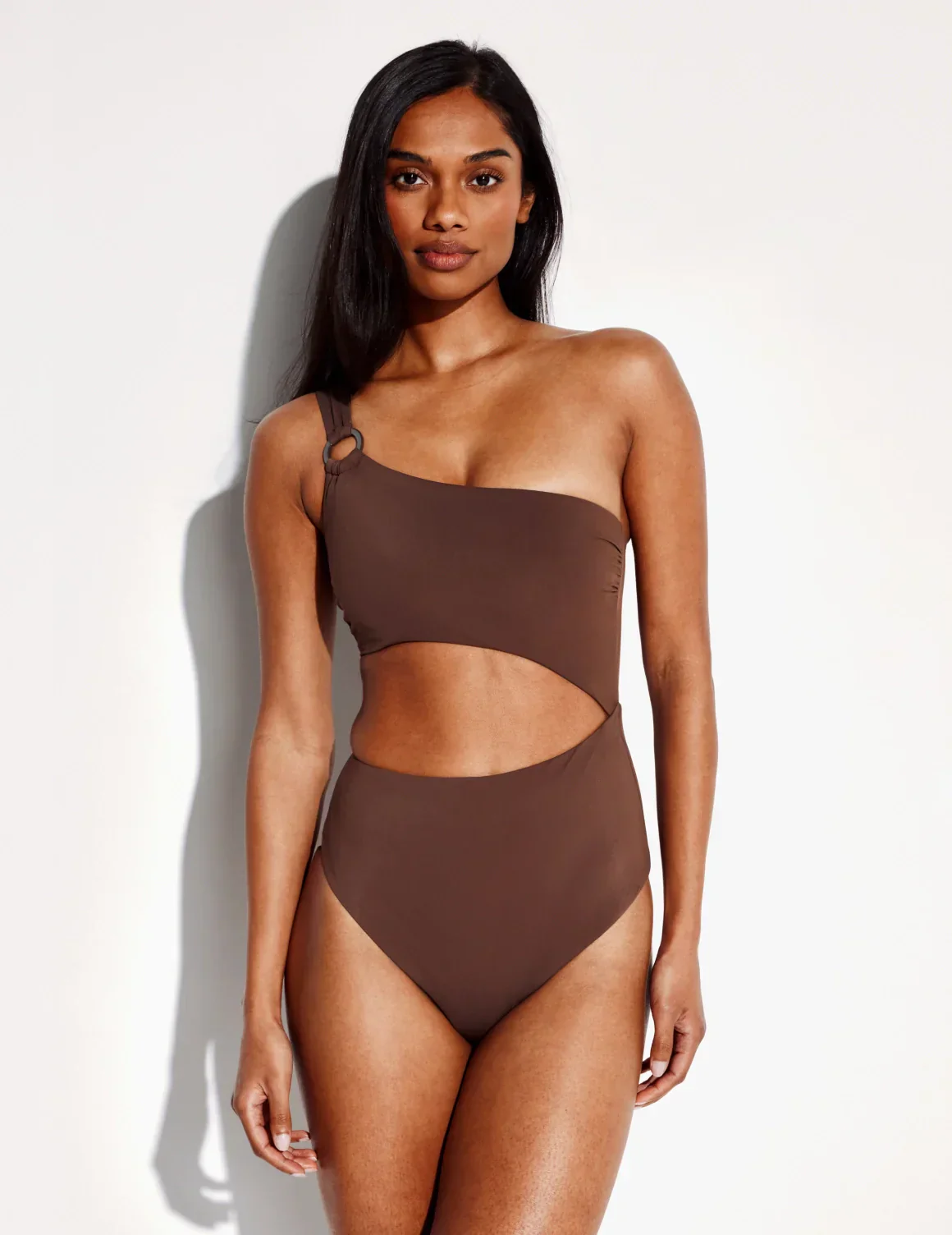 Sculpt One Shoulder One Piece Swimsuit - Image 3