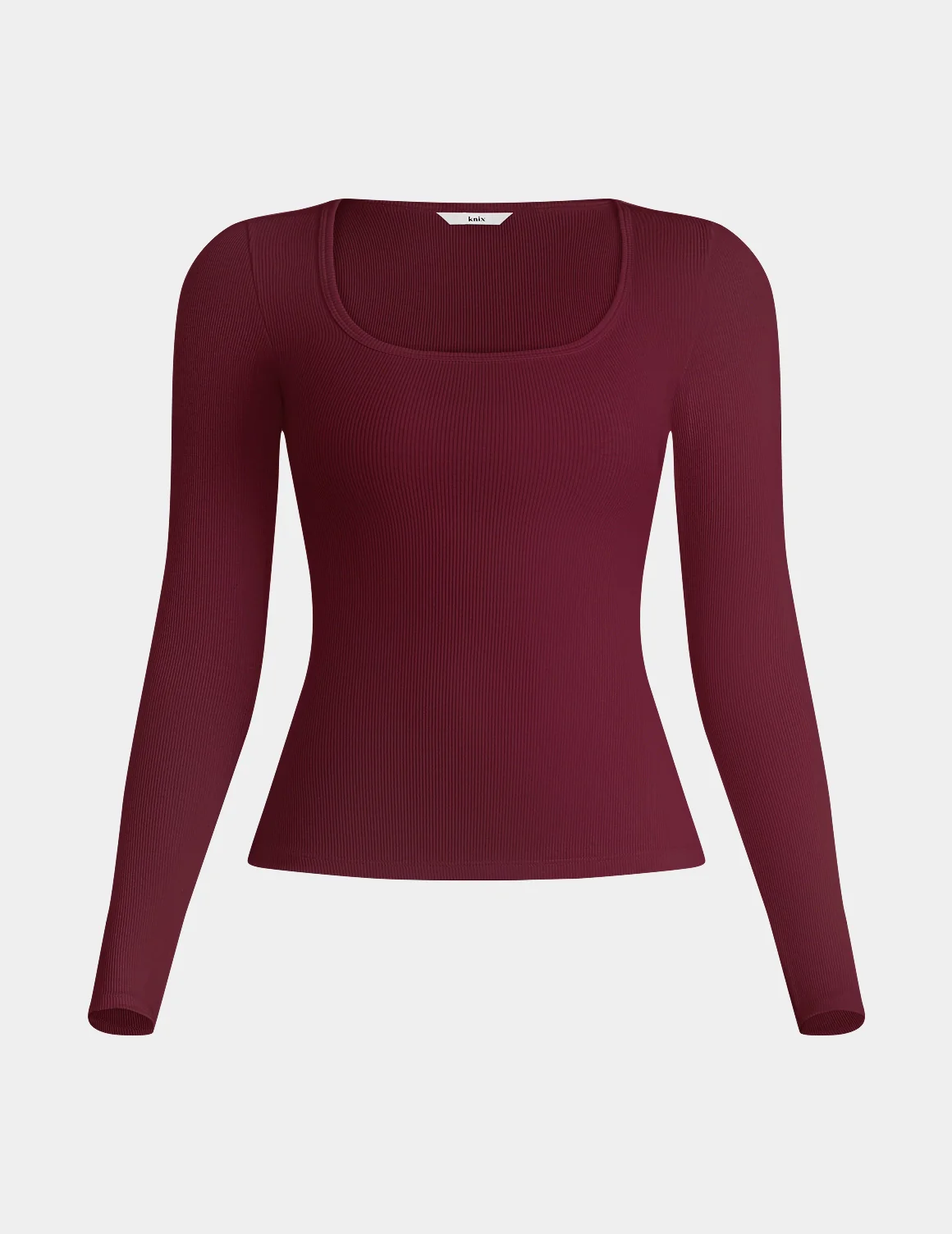 SculptRib™ Cotton Long Sleeve Top - Image 6