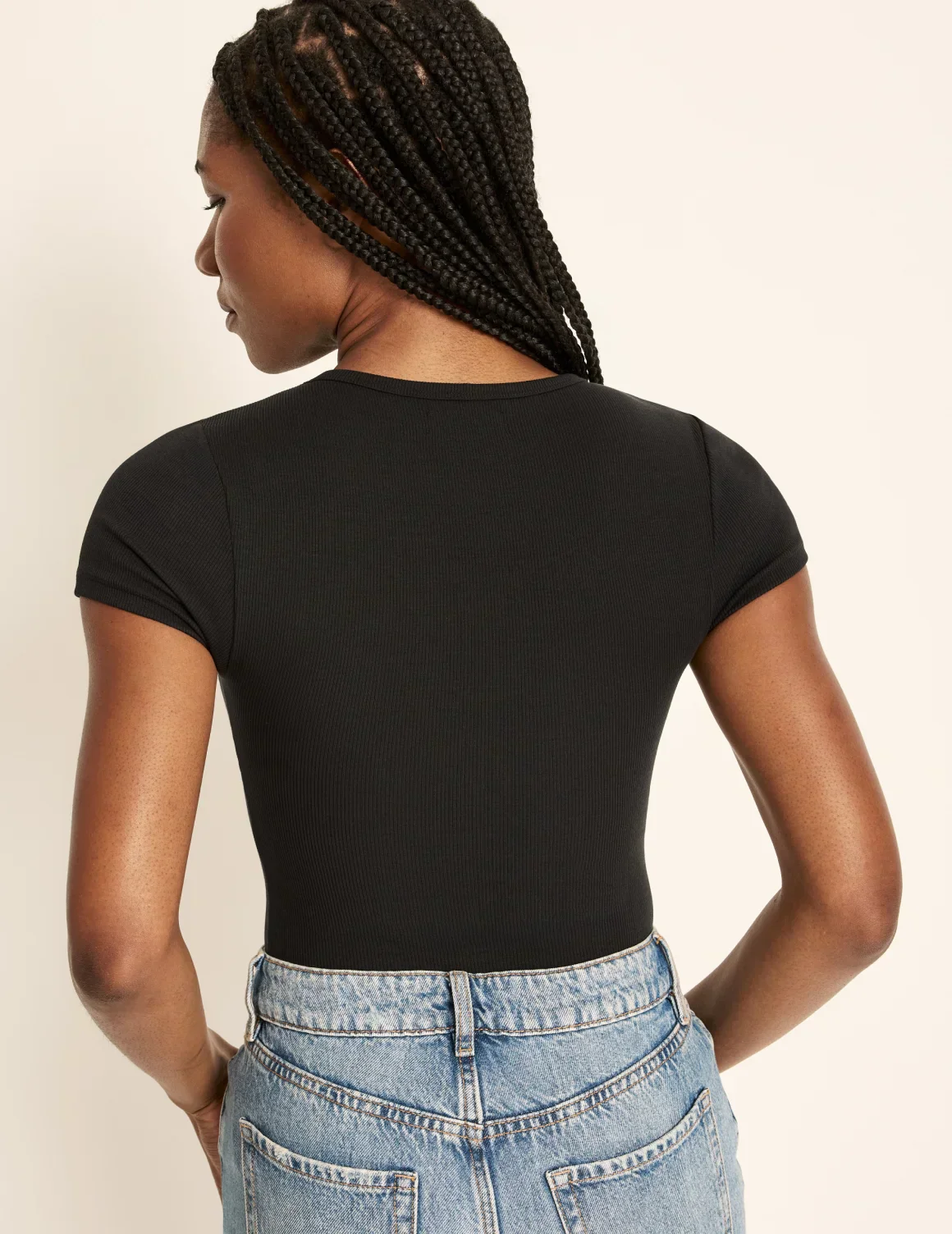 SculptRib™ Cotton T-Shirt - Image 13