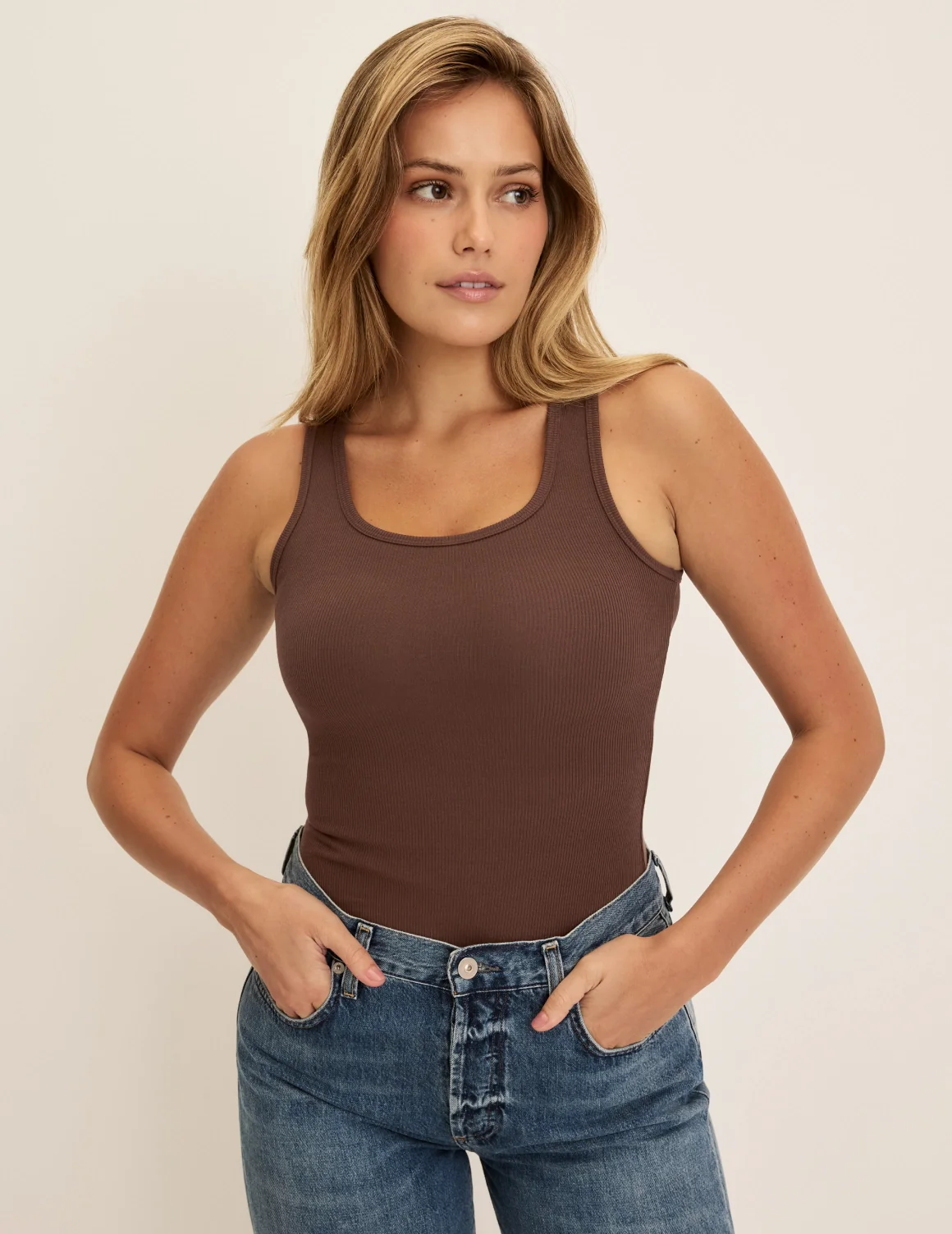 SculptRib™ Cotton Tank - Image 4