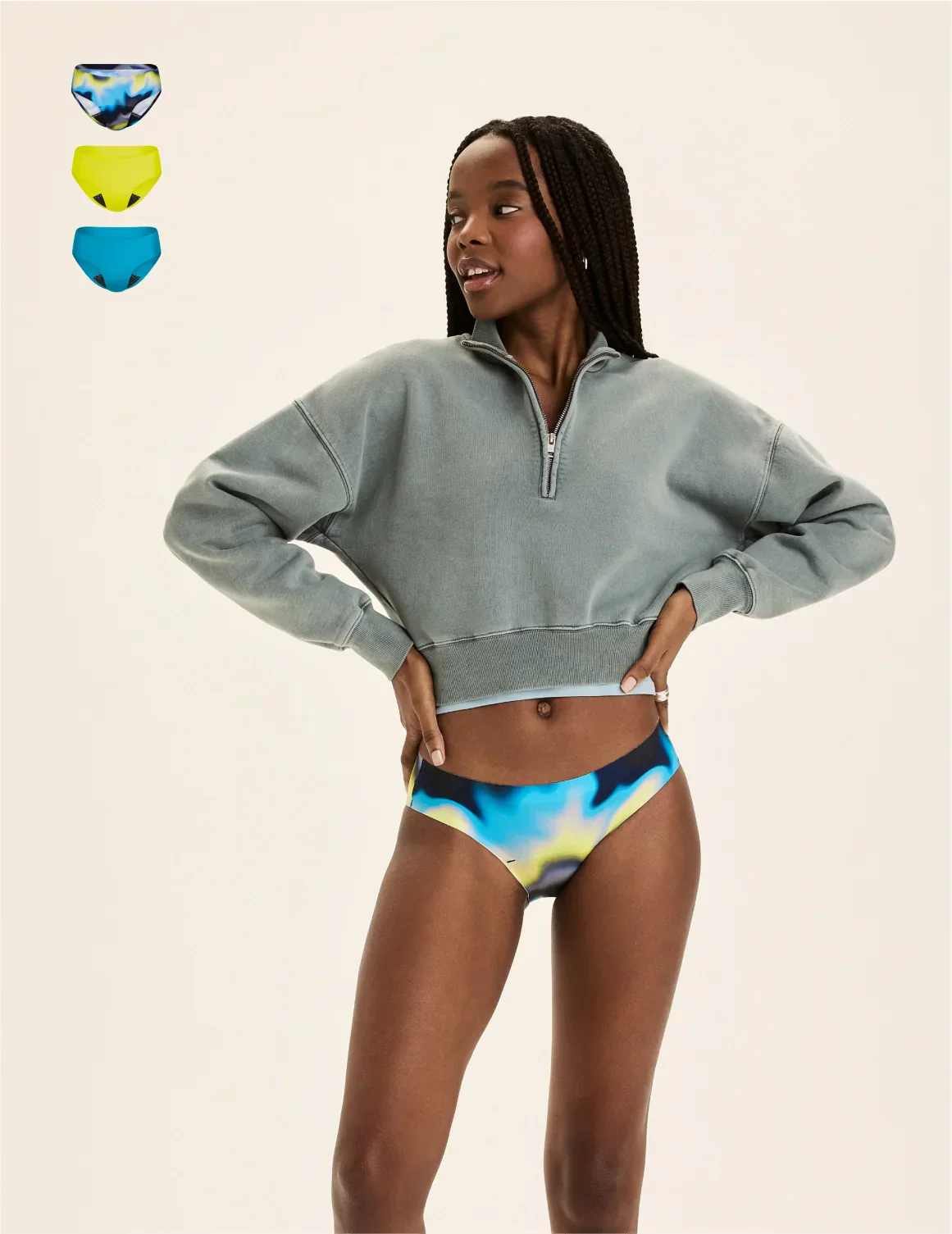 Teen Leakproof UltraThin No-Show Bikini 3-Pack - Image 5