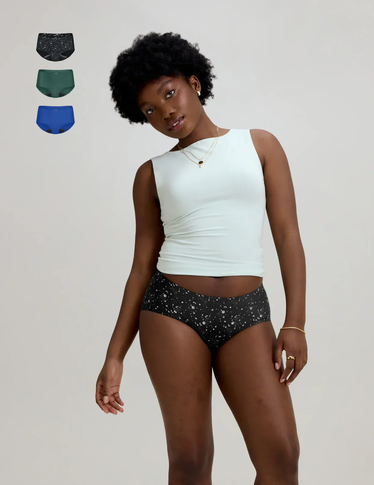 Teen Leakproof UltraThin No-Show Boyshort 3-Pack - Image 12