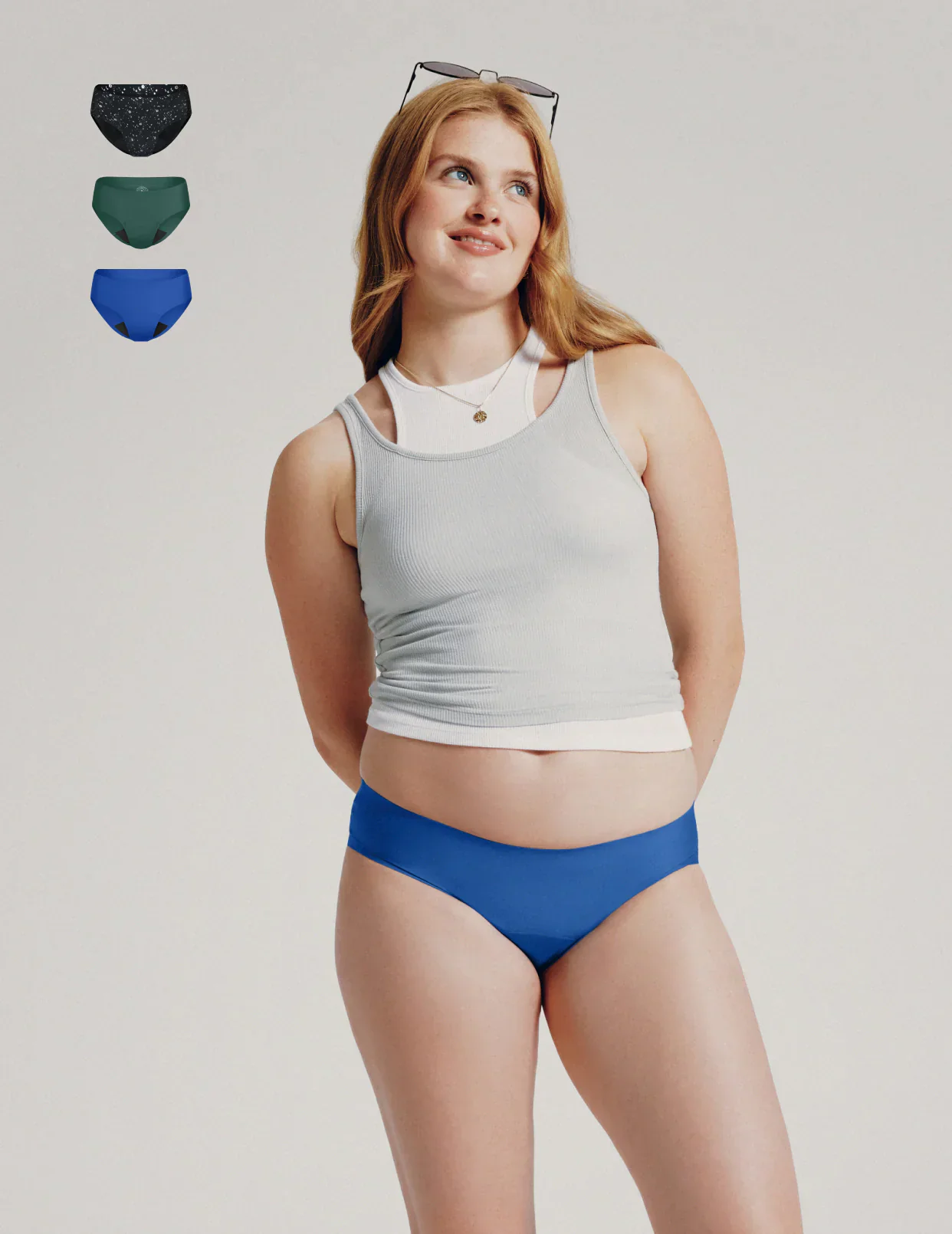 Teen Light Leakproof No-Show Bikini 3-Pack - Image 12