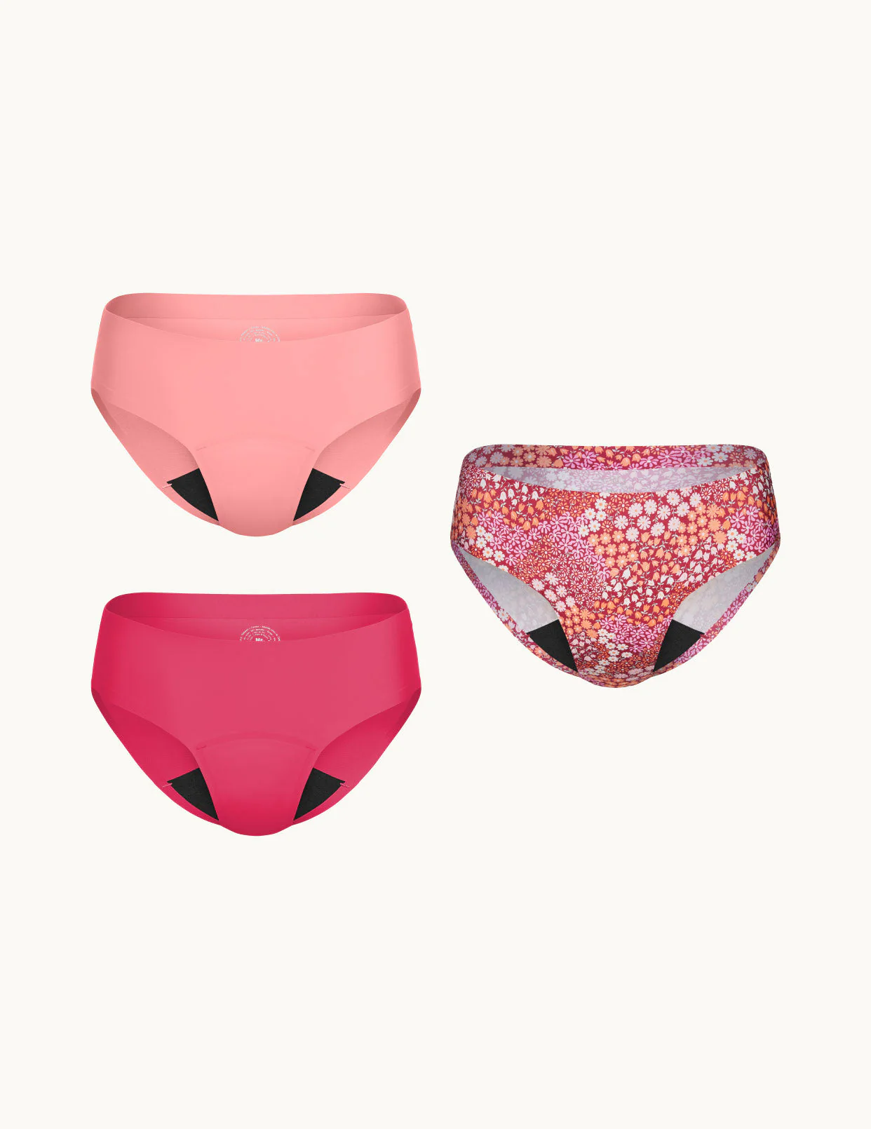 Teen Light Leakproof No-Show Bikini 3-Pack - Image 48