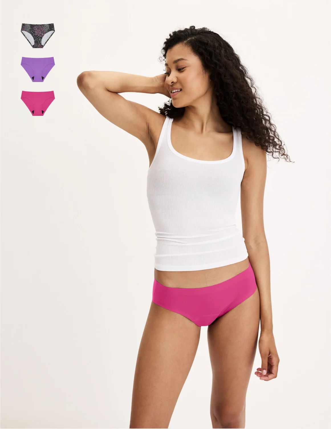 Teen Light Leakproof No-Show Bikini 3-Pack - Image 51