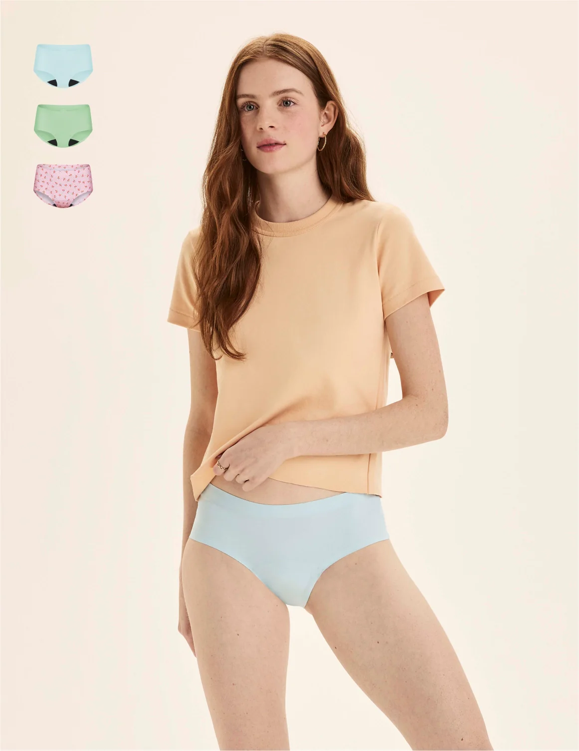 Teen Light Leakproof No-Show Boyshort 3-Pack - Image 52