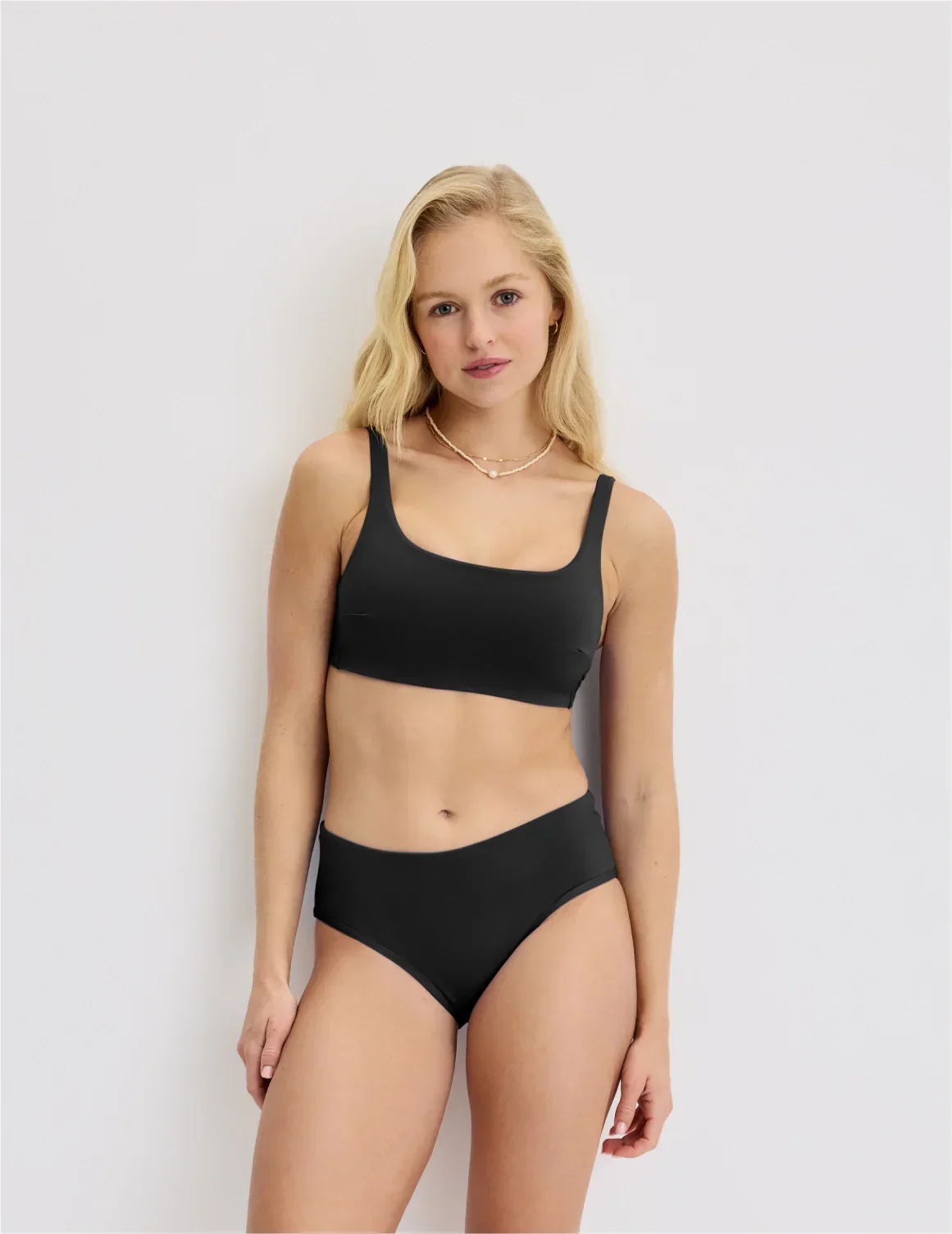 Teen Square Neck Scoop Bikini Top - Image 10